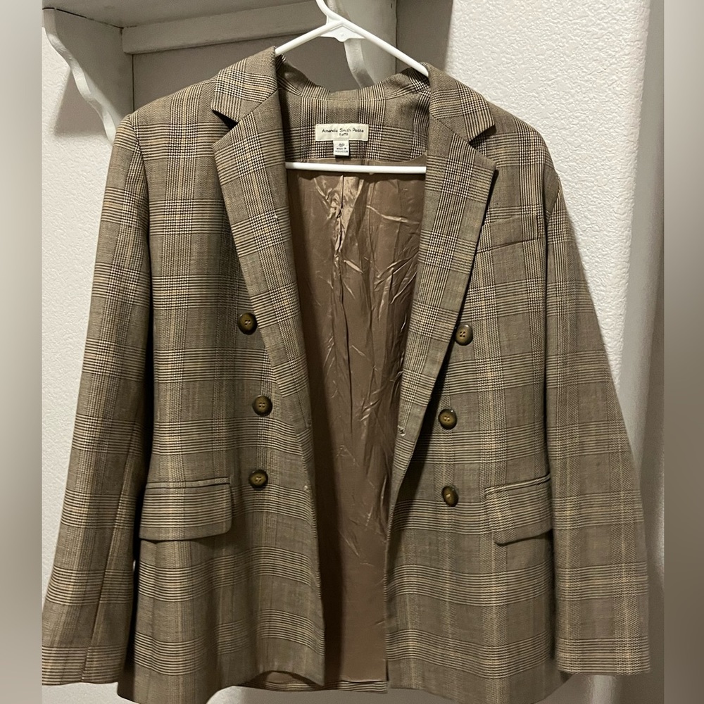 Brown blazer